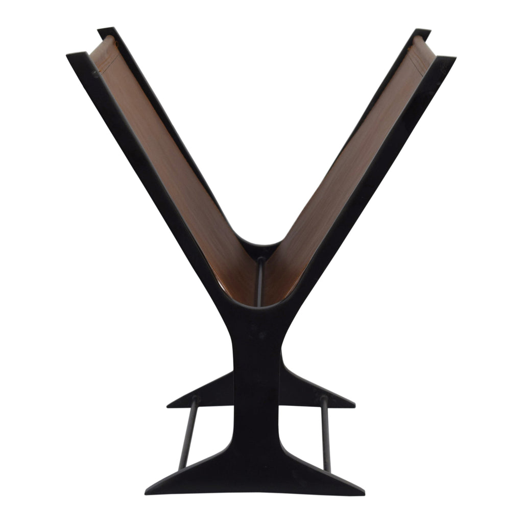 Moe's Home Ziff Magazine Holder Light Brown