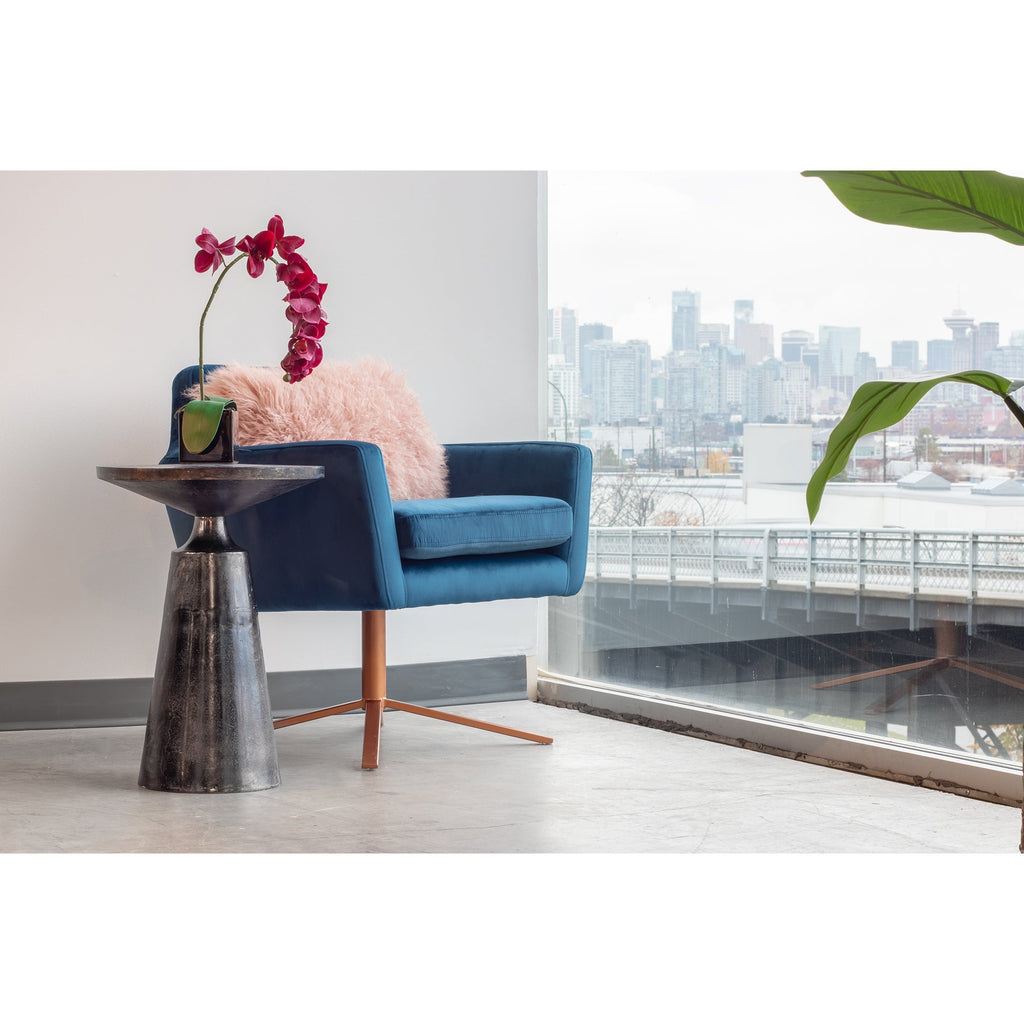 Moe's Home Sonja Accent Table Charcoal Grey