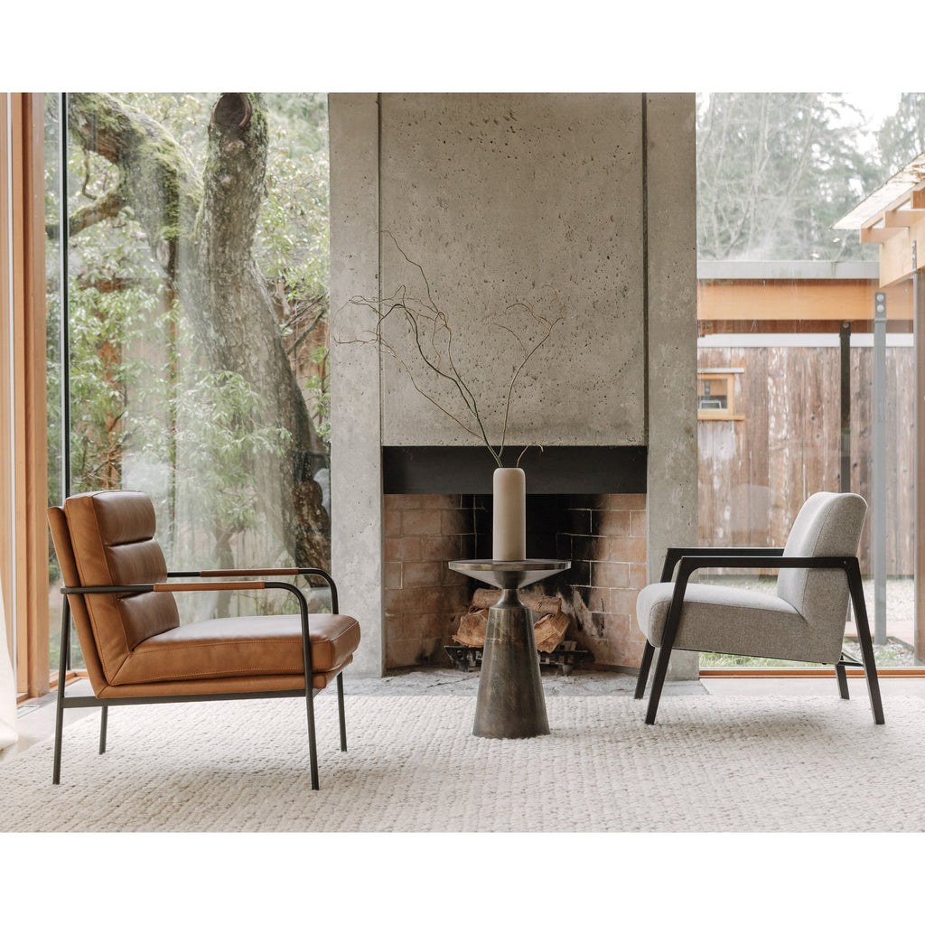 Moe's Home Sonja Accent Table Charcoal Grey