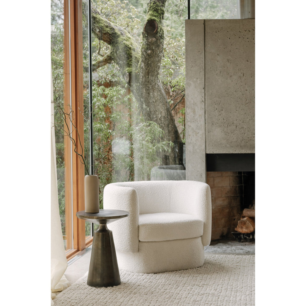 Moe's Home Sonja Accent Table Charcoal Grey