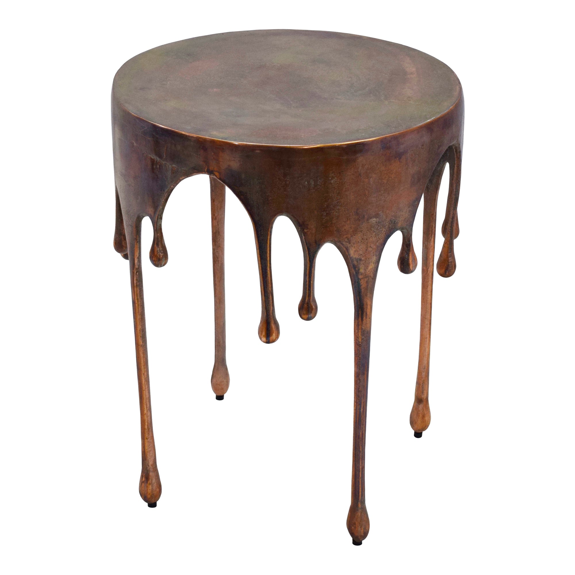 Moe's Home Copperworks Accent Table Antique Copper