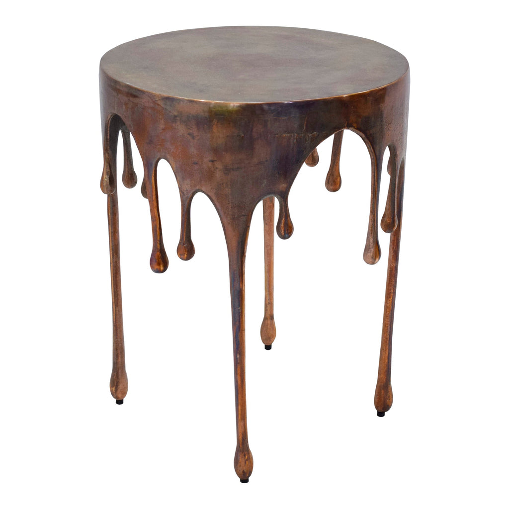 Moe's Home Copperworks Accent Table Antique Copper