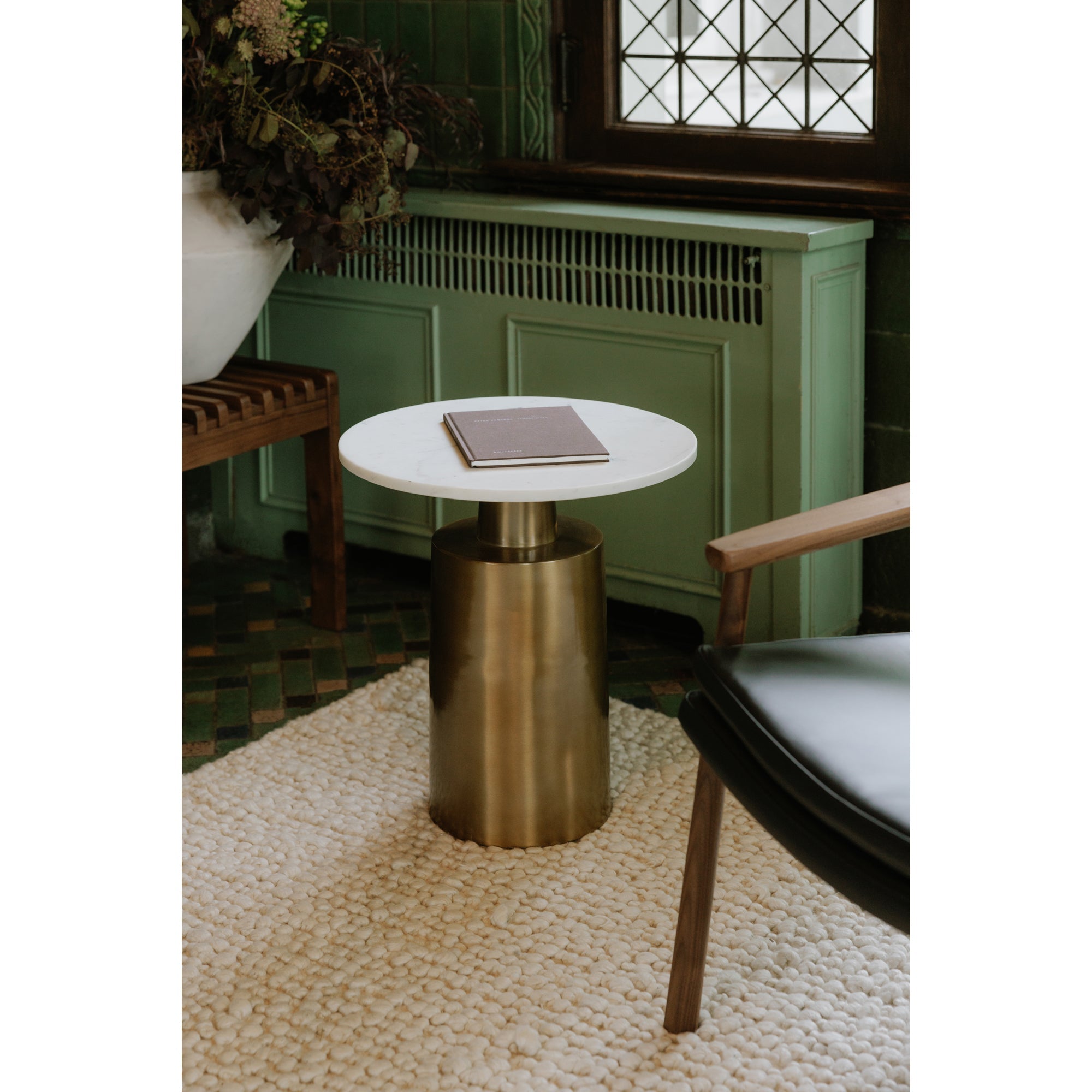 Moe's Home France Accent Table Gold
