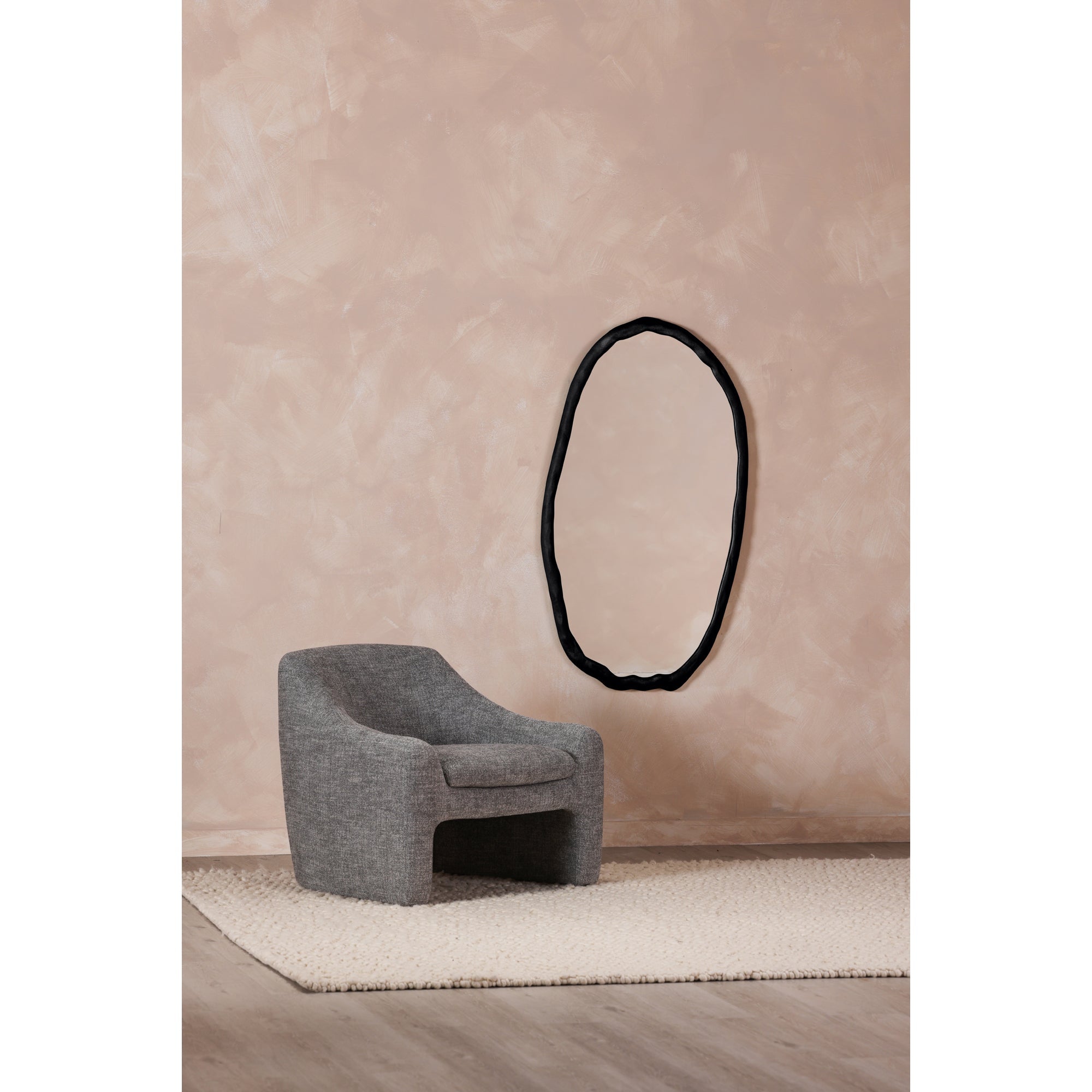 Moe's Home Foundry Oval Mirror
