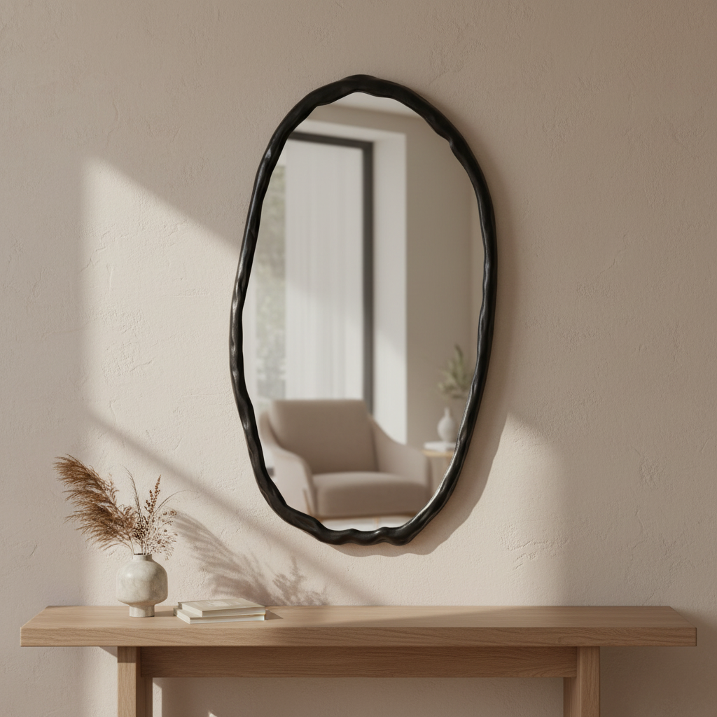 Moe's Home Foundry Oval Mirror