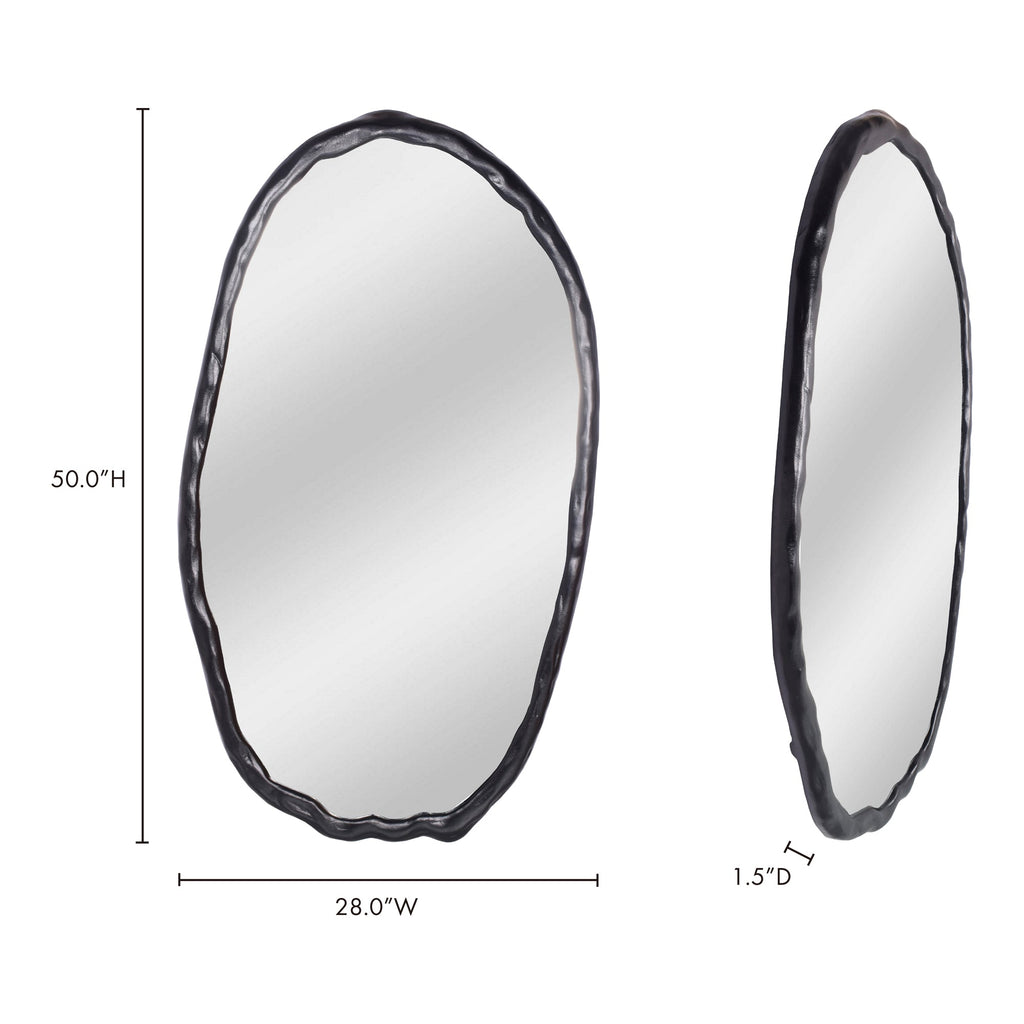 Moe's Home Foundry Oval Mirror