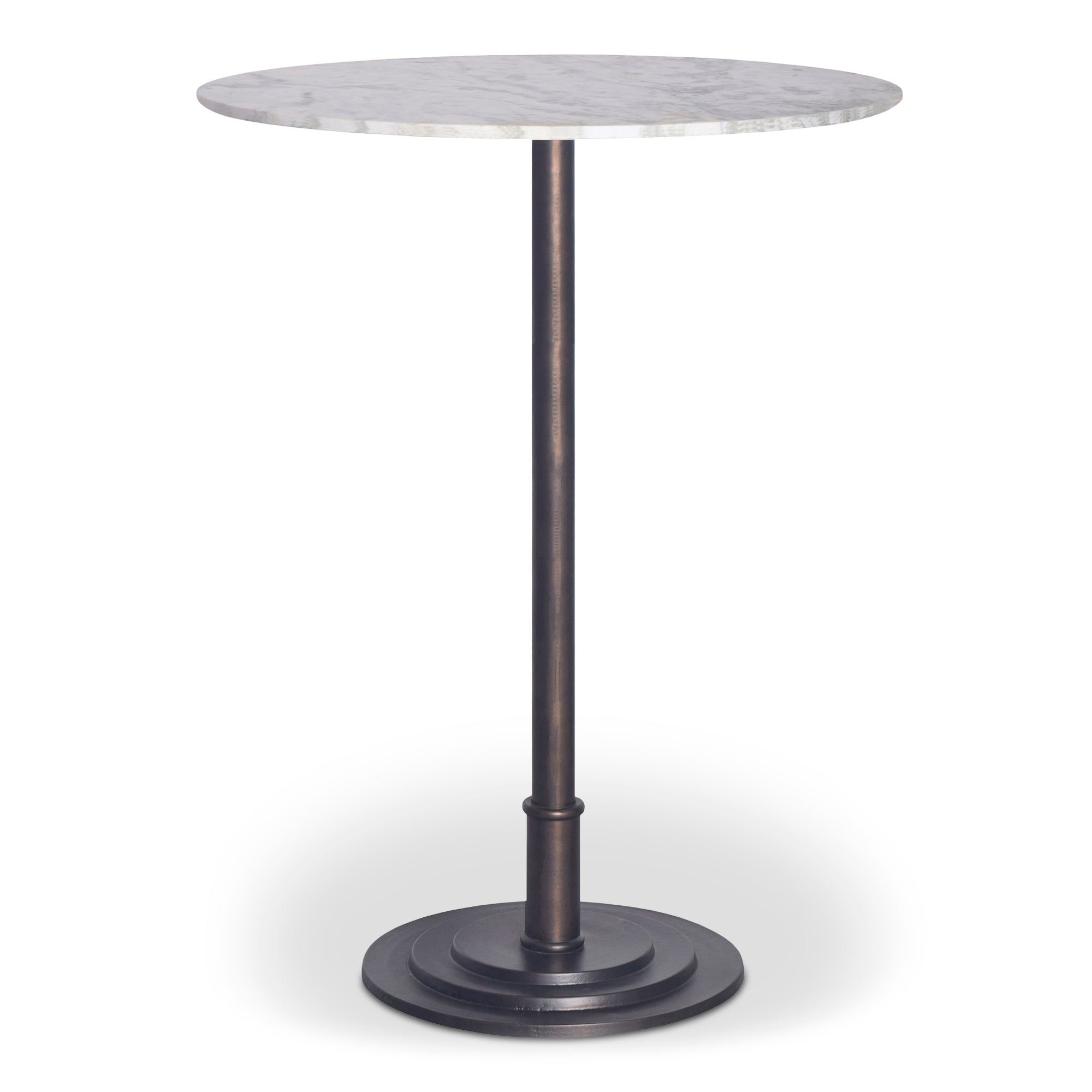 Moe's Home Tori Outdoor Bar Table White Marble