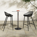 Moe's Home Tori Outdoor Counter Table White Marble