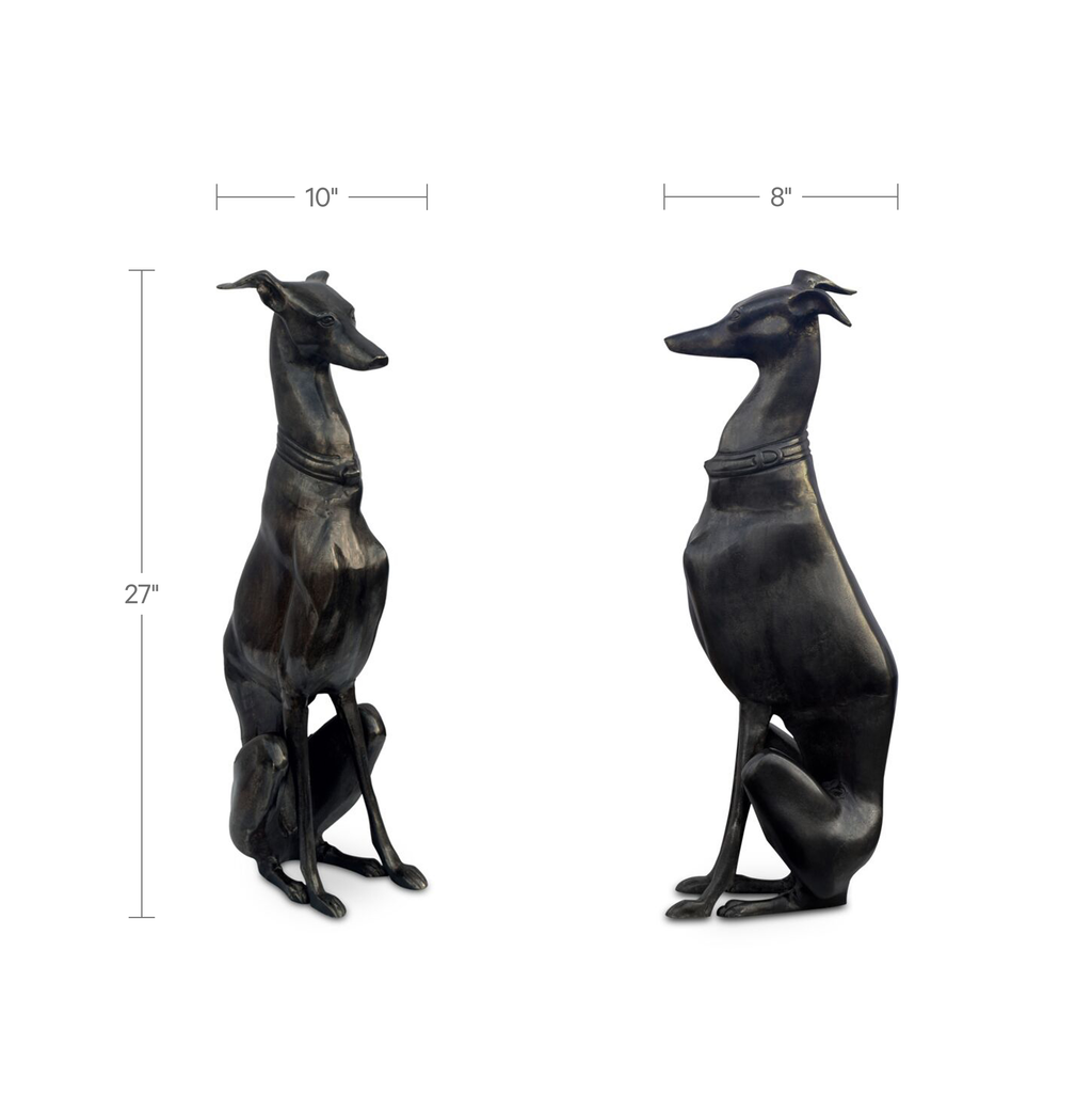 Moe's Home Duke Cast Aluminum Sculpture Black