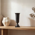 Moe's Home Cassia Cast Aluminum Vase Black
