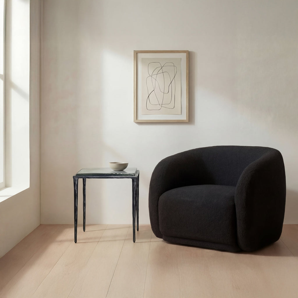 Moe's Home Mari Side Table Clear