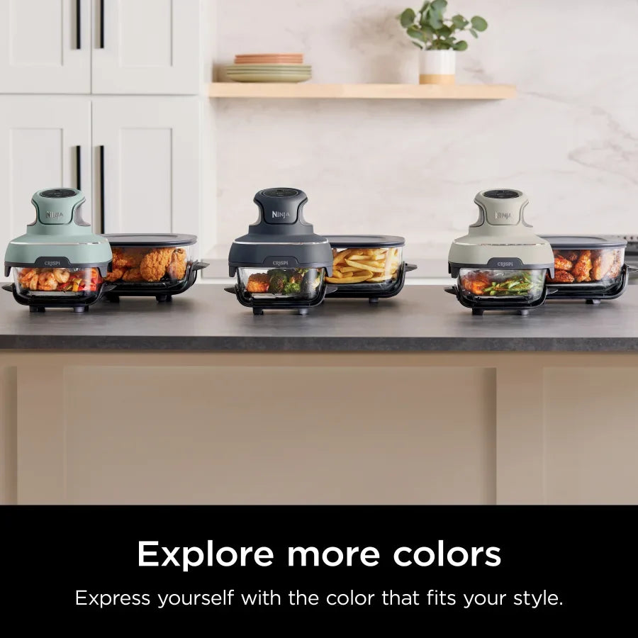 Glass Air Fryer Cooking System