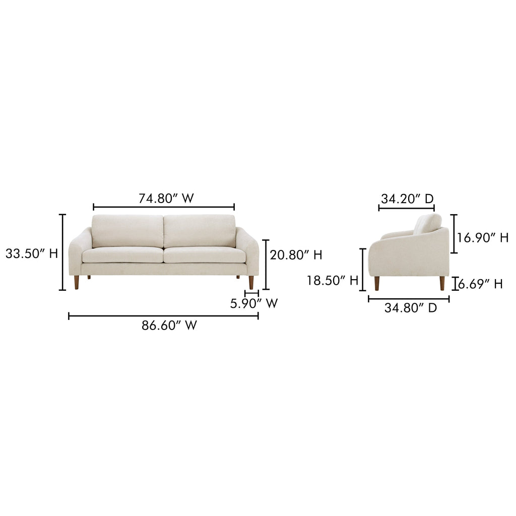 Moe's Home Quinn Sofa