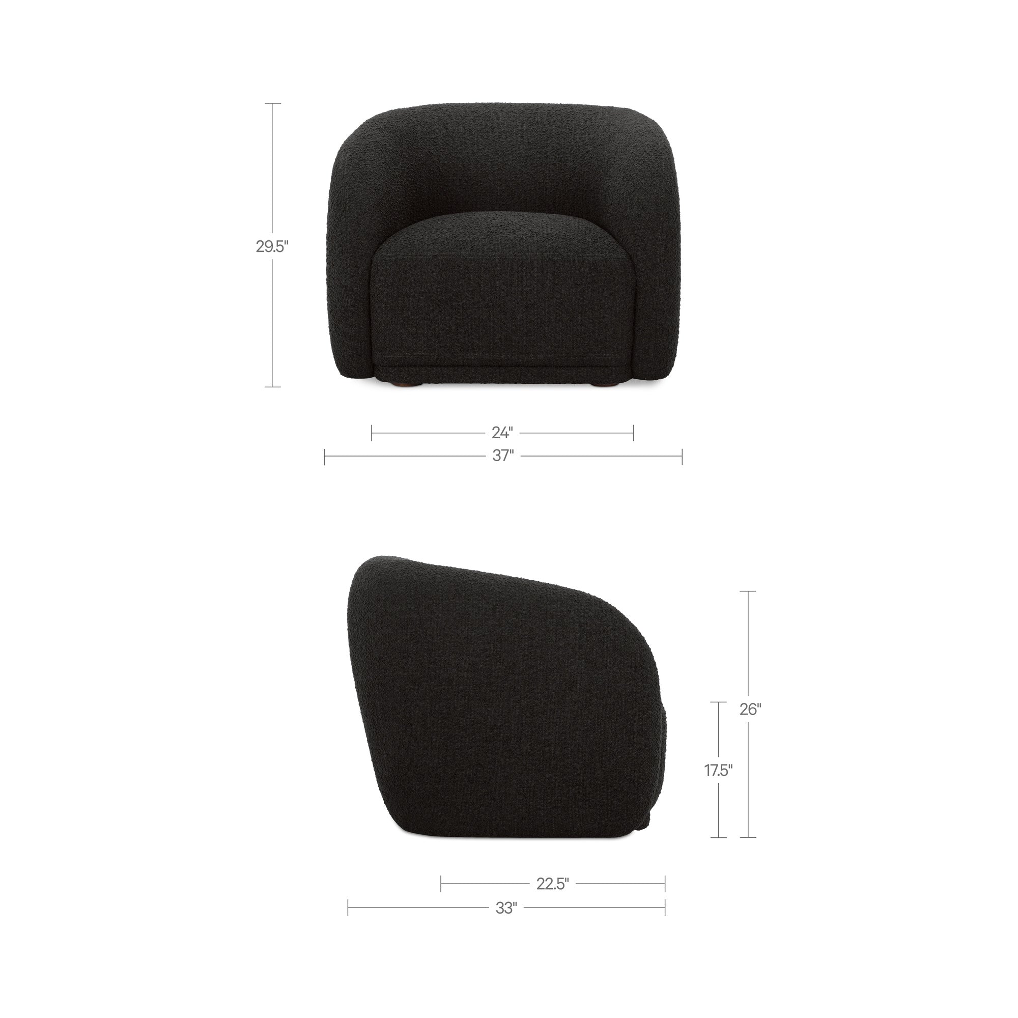 Moe's Home Faye Accent Chair