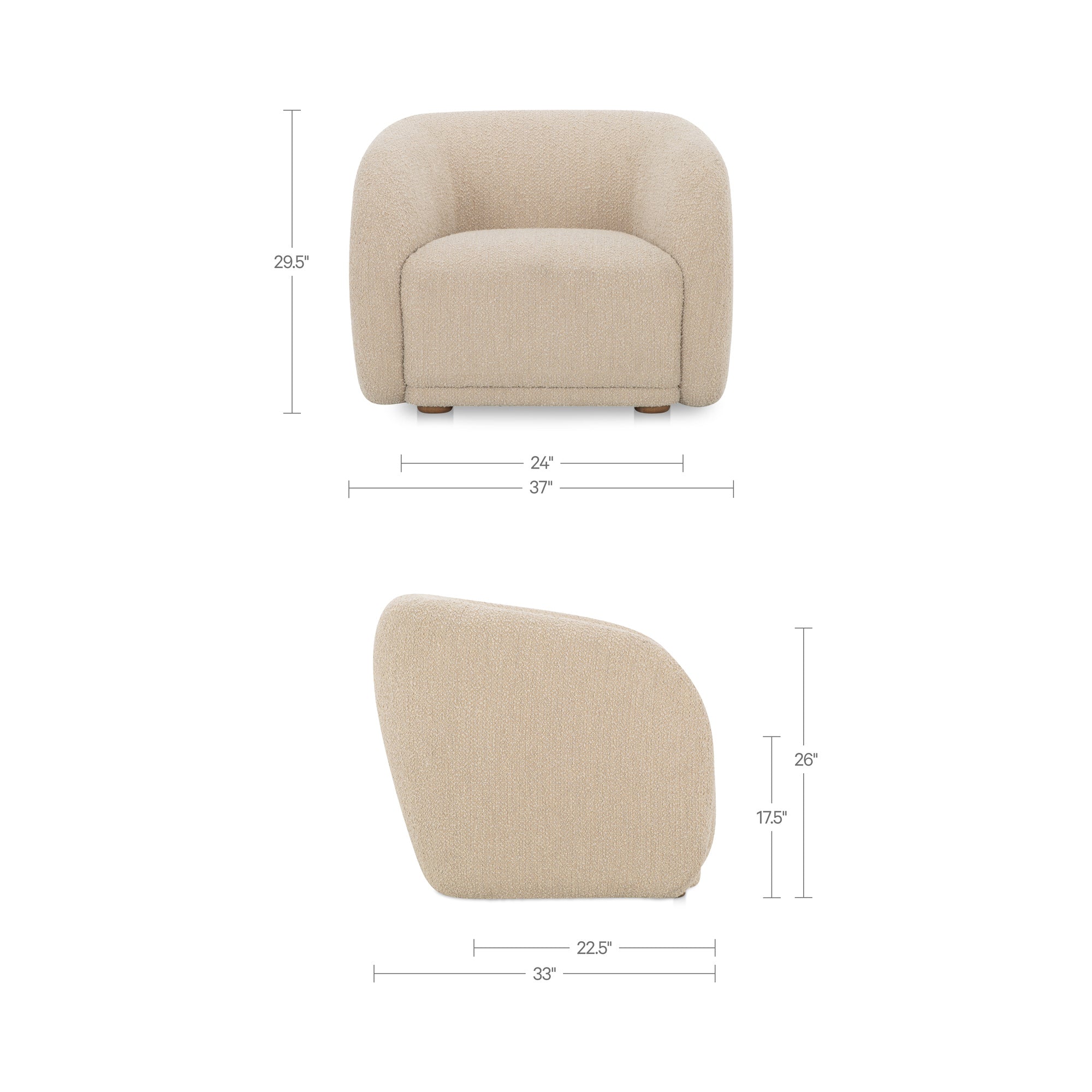 Moe's Home Faye Accent Chair
