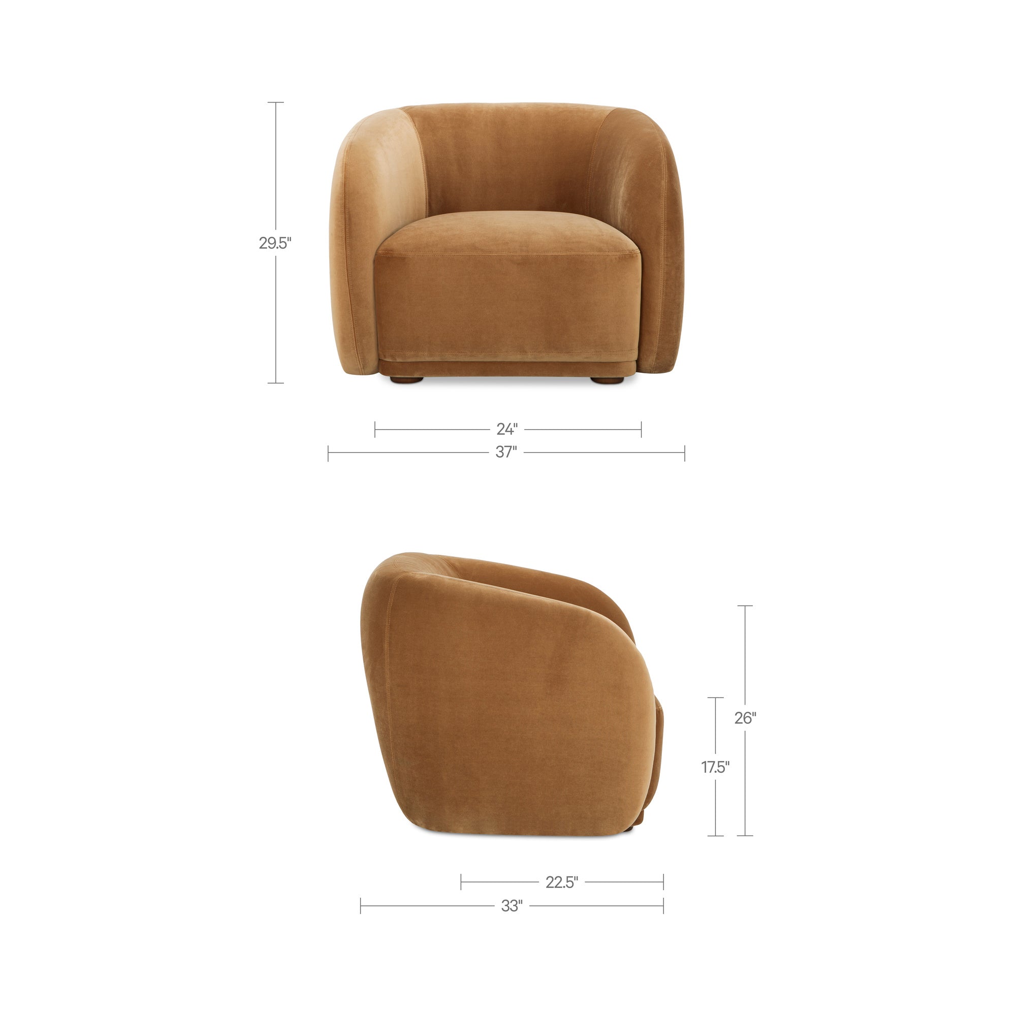 Moe's Home Faye Accent Chair