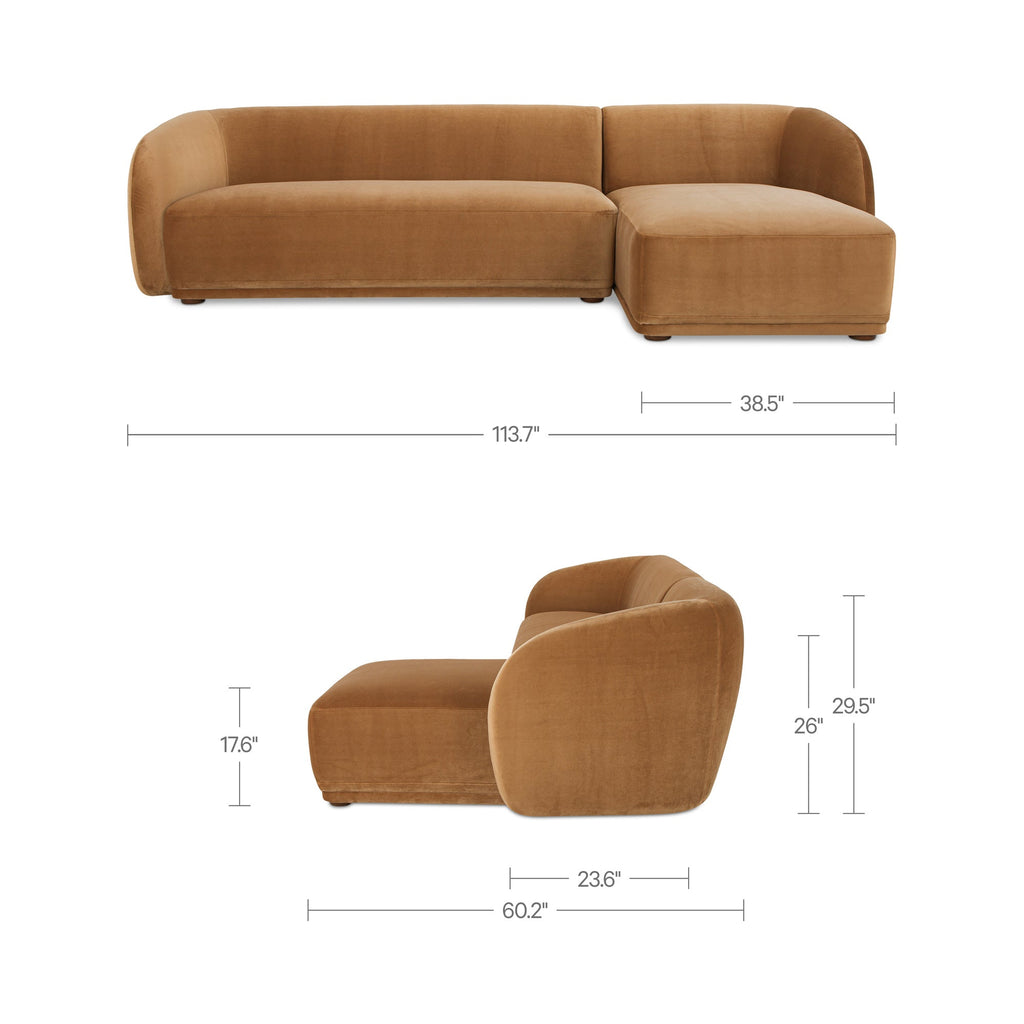 Moe's Home Faye Sectional
