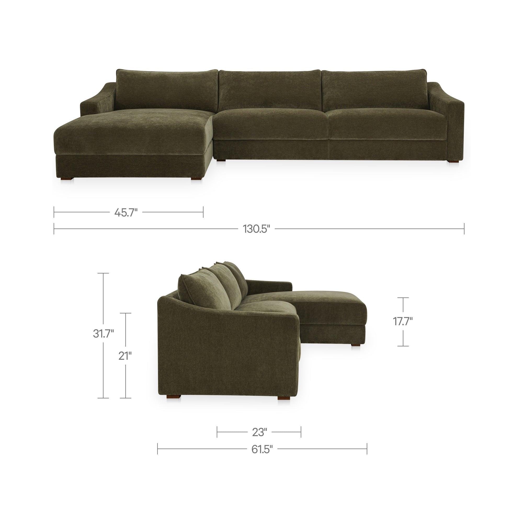 Moe's Home Farrow Modular Sectional