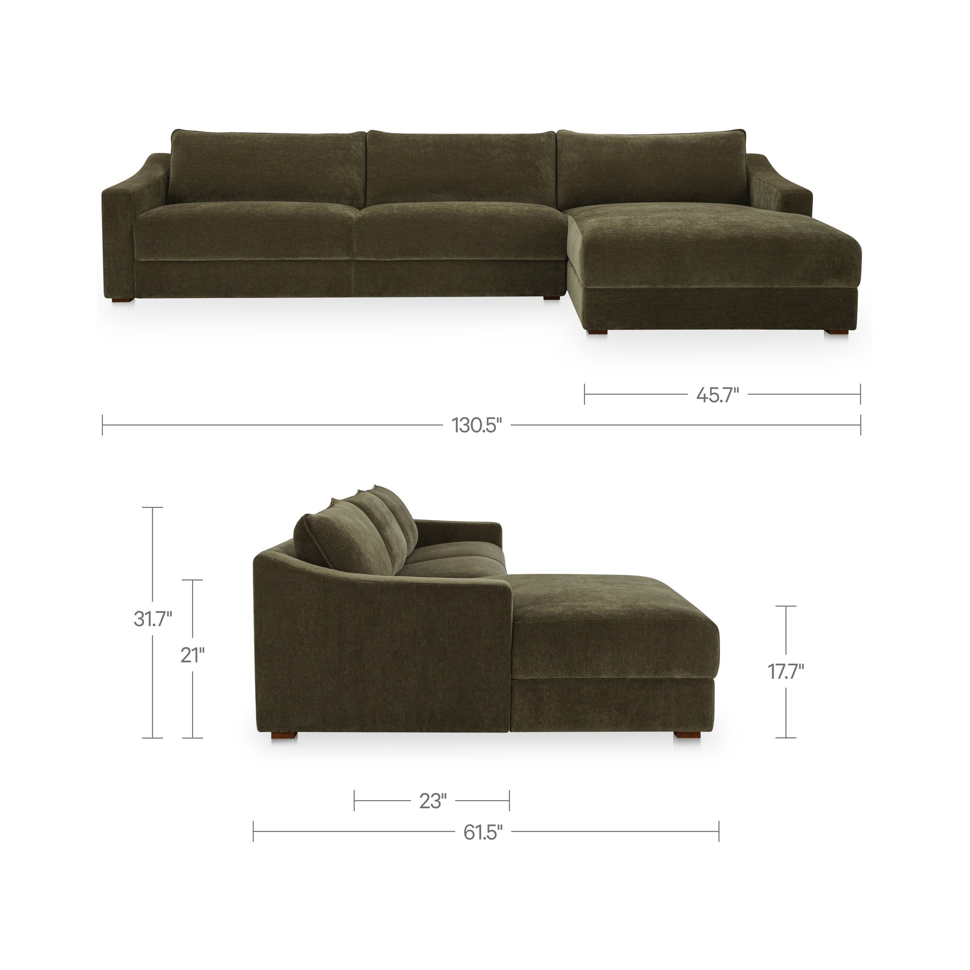 Moe's Home Farrow Modular Sectional