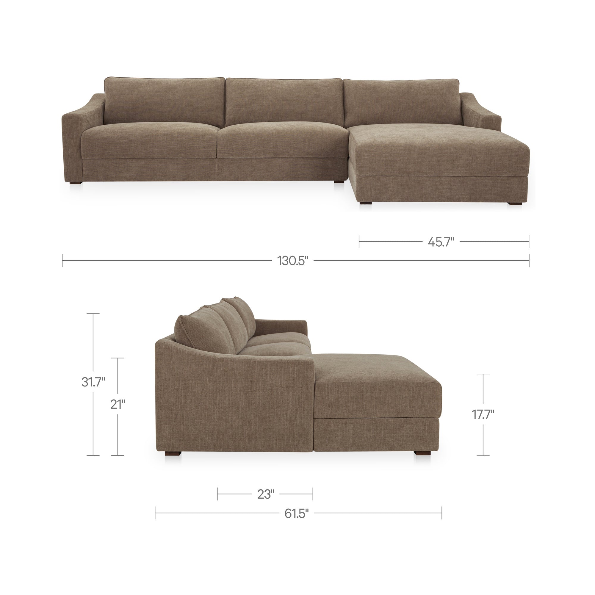 Moe's Home Farrow Modular Sectional