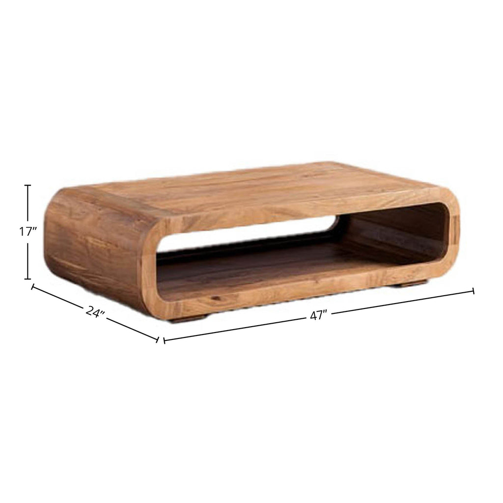 LH Home Form Curve Coffee Table