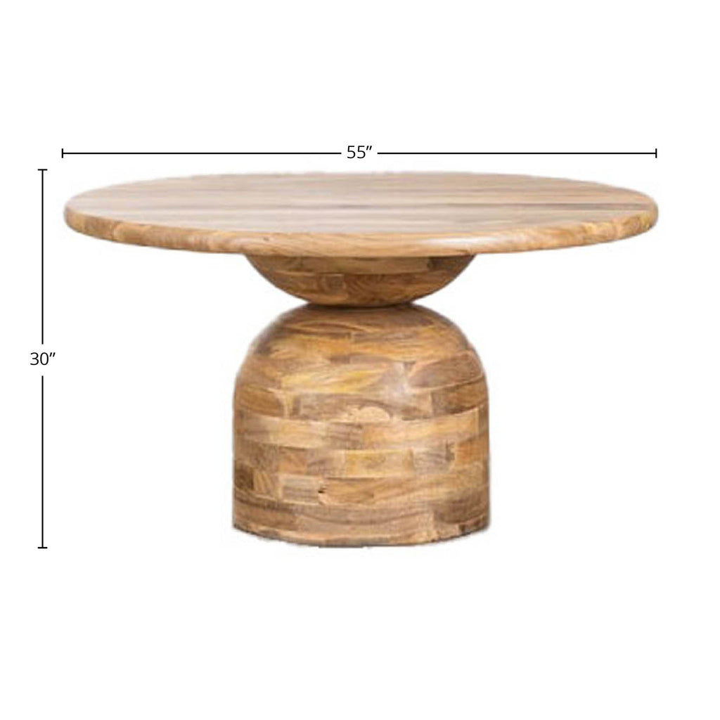 LH Home Form Round Dining Table