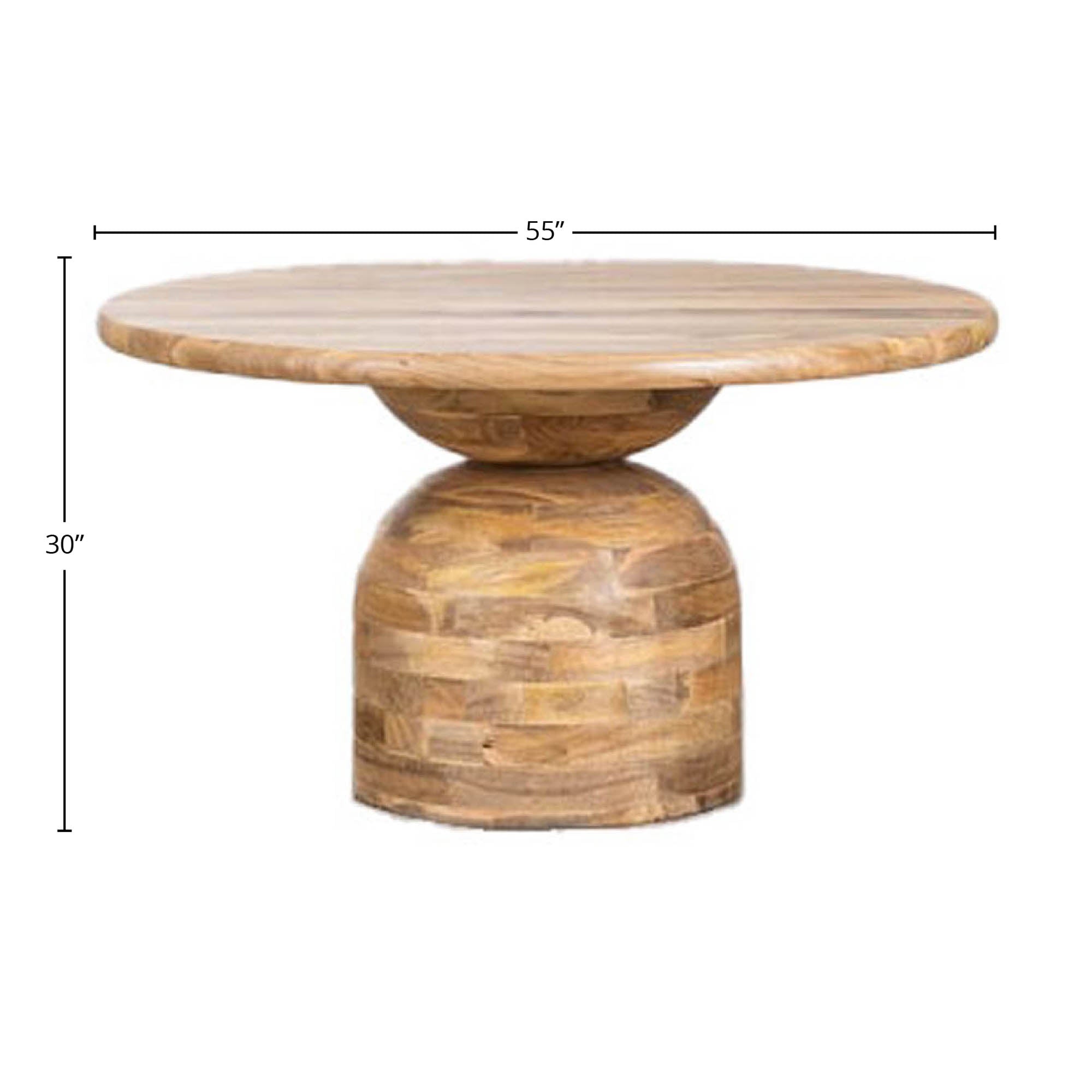 LH Home Form Round Dining Table