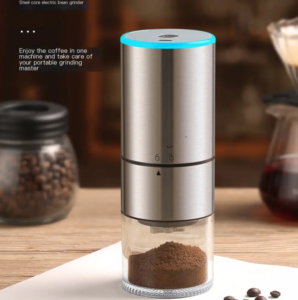 Electric Coffee Grinder for Home and Travel Use