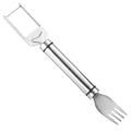Stainless Steel Watermelon Slicer & Fork | Multifunction Fruit Tool