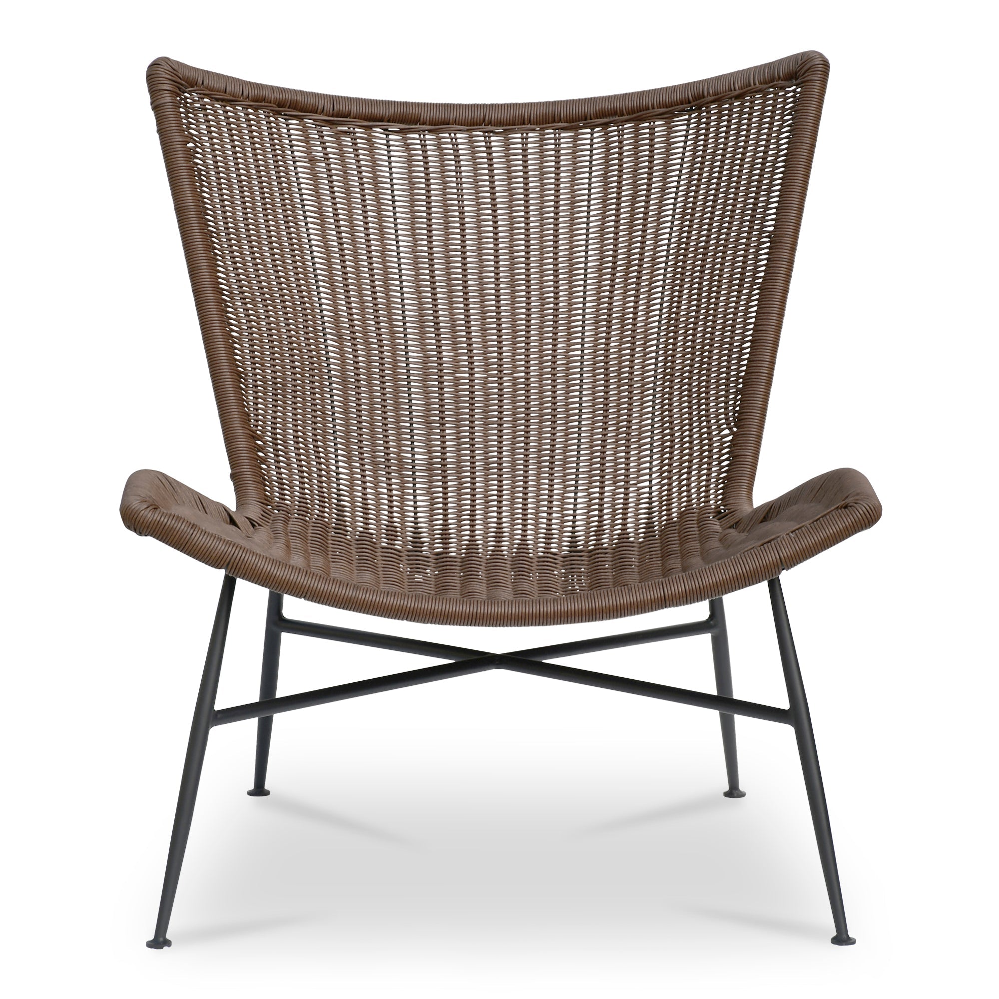 Moe's Home Paige Outdoor Accent Chair Brown