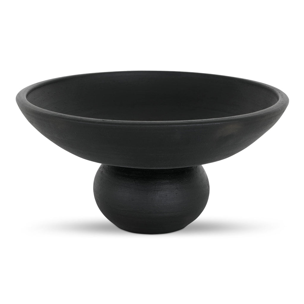 Moe's Home Asha Decorative Bowl Black Terracotta