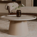 Moe's Home Kimberley Coffee Table White Marble