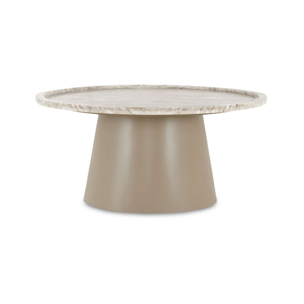 Moe's Home Kimberley Coffee Table White Marble