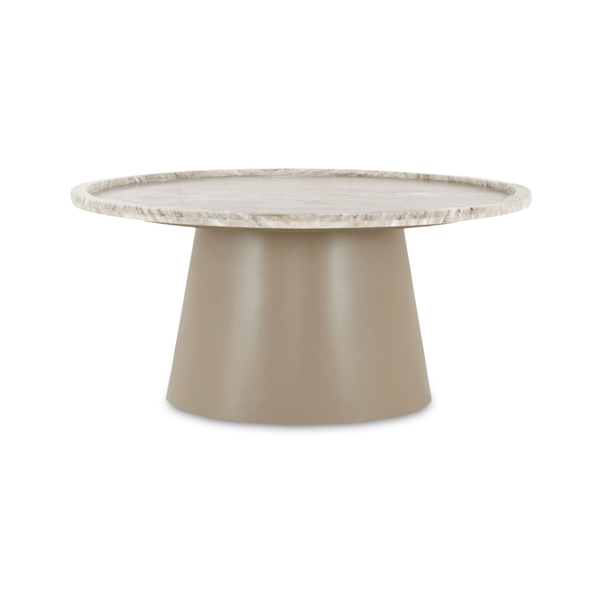 Moe's Home Kimberley Coffee Table White Marble