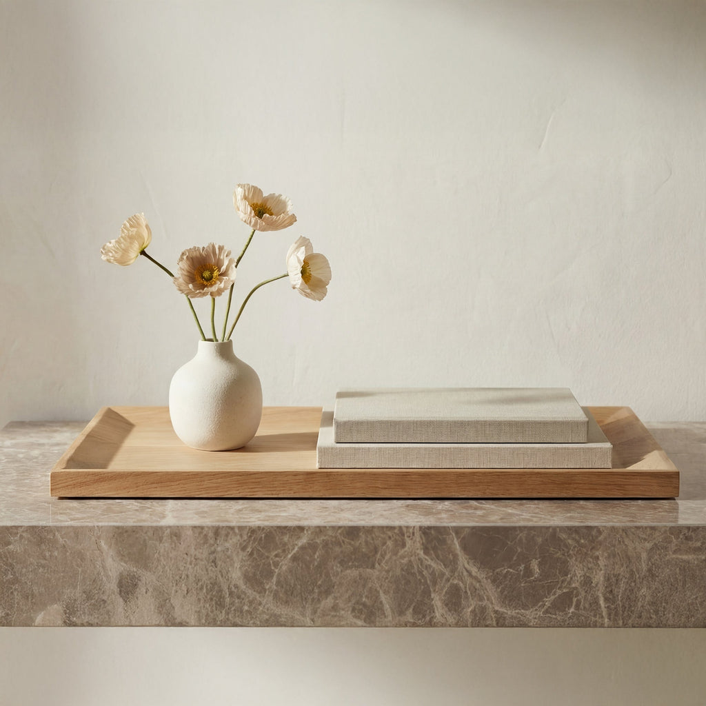 Moe's Home Harbor Tray Oak
