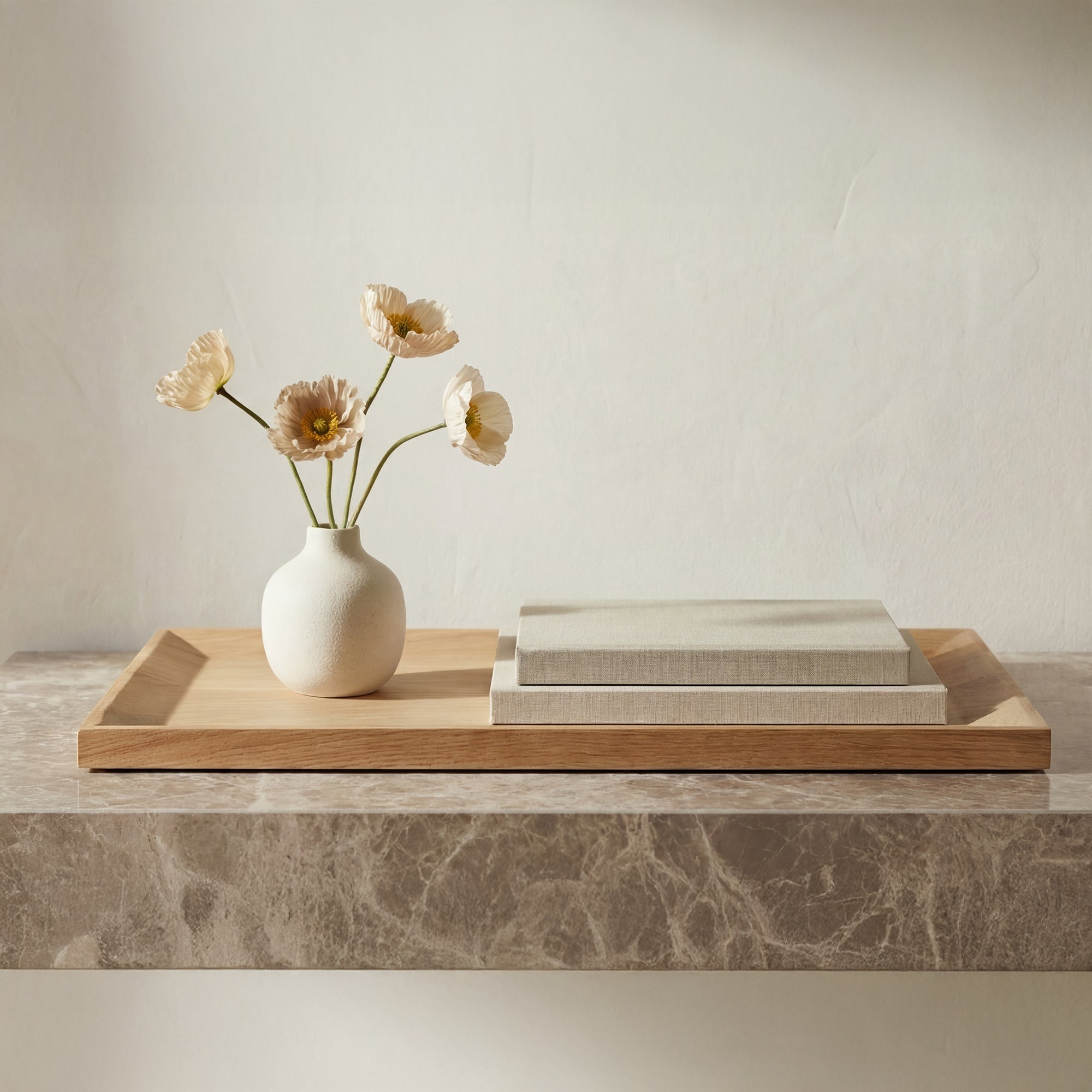 Moe's Home Harbor Tray Oak