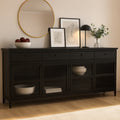 Moe's Home Henry Metal Sideboard Black