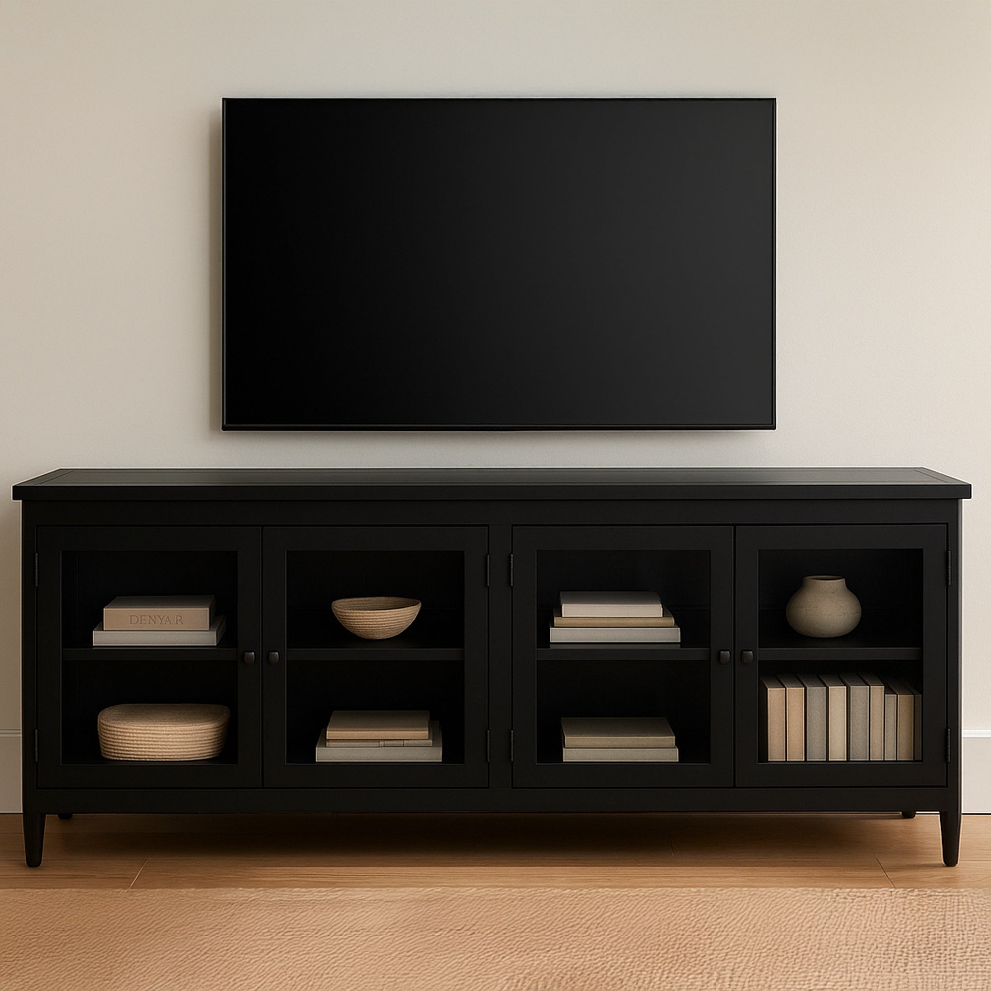 Moe's Home Henry Metal Media Unit Black