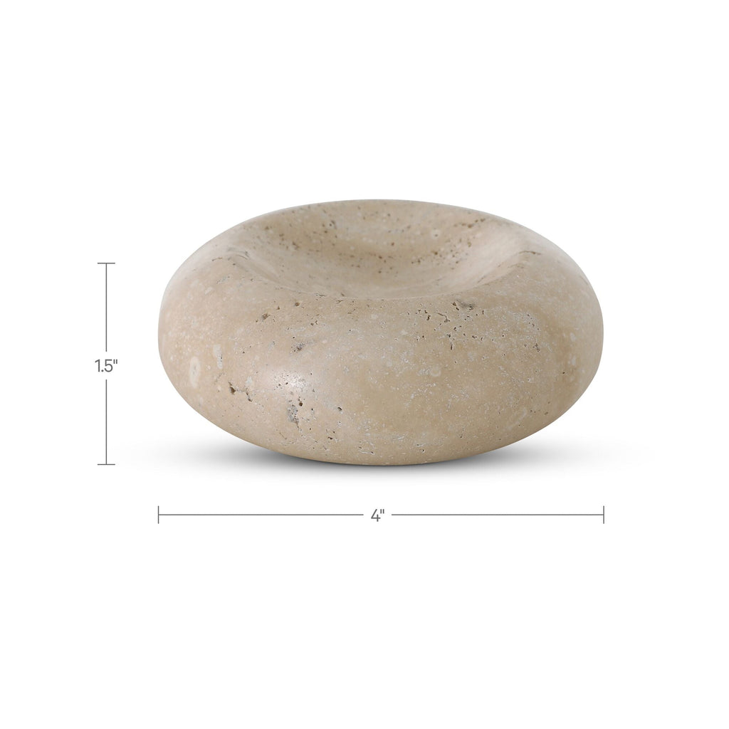 Moe's Home Neso Catchall Natural Travertine
