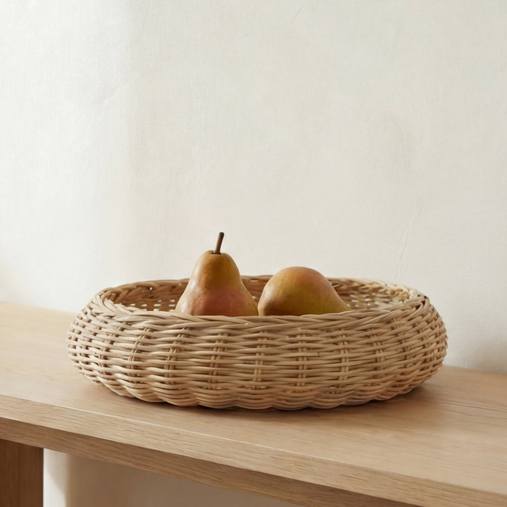 Moe's Home Harding Wicker Bowl Natural