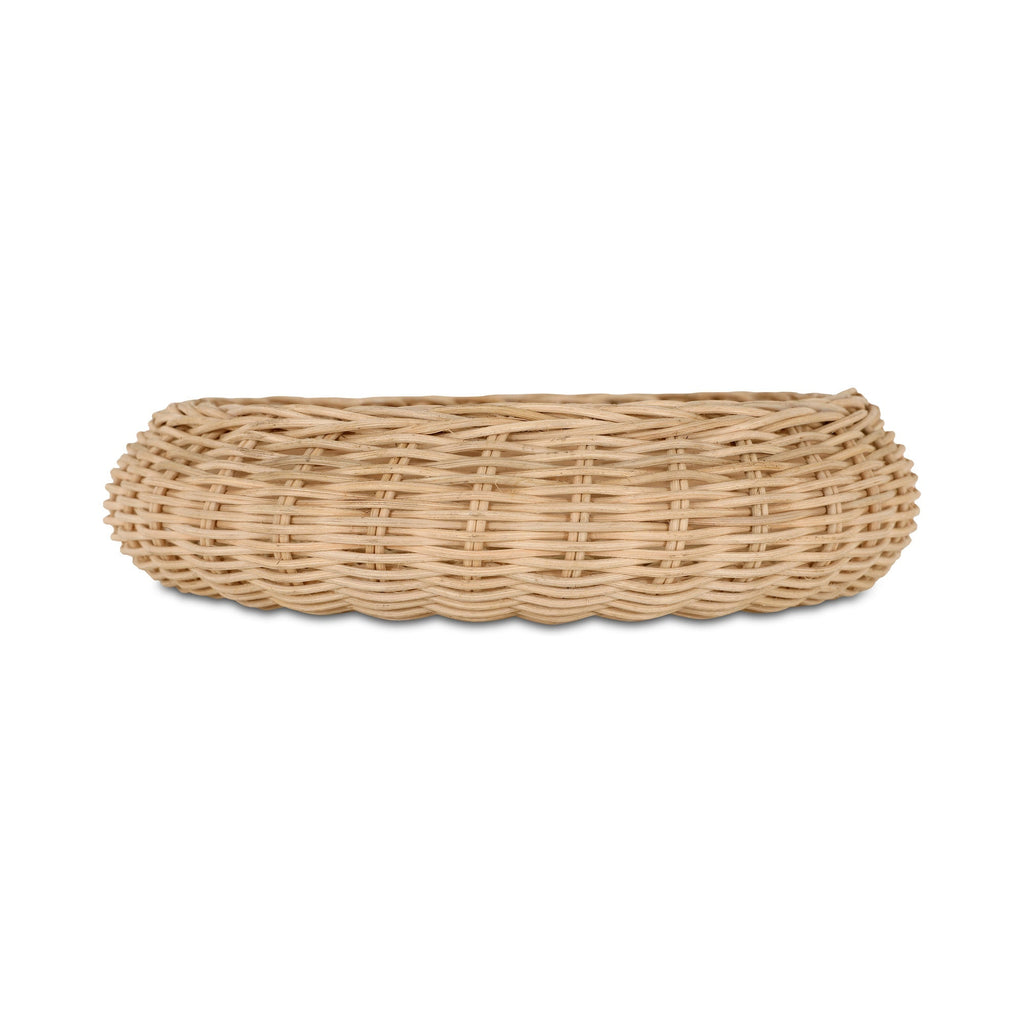 Moe's Home Harding Wicker Bowl Natural