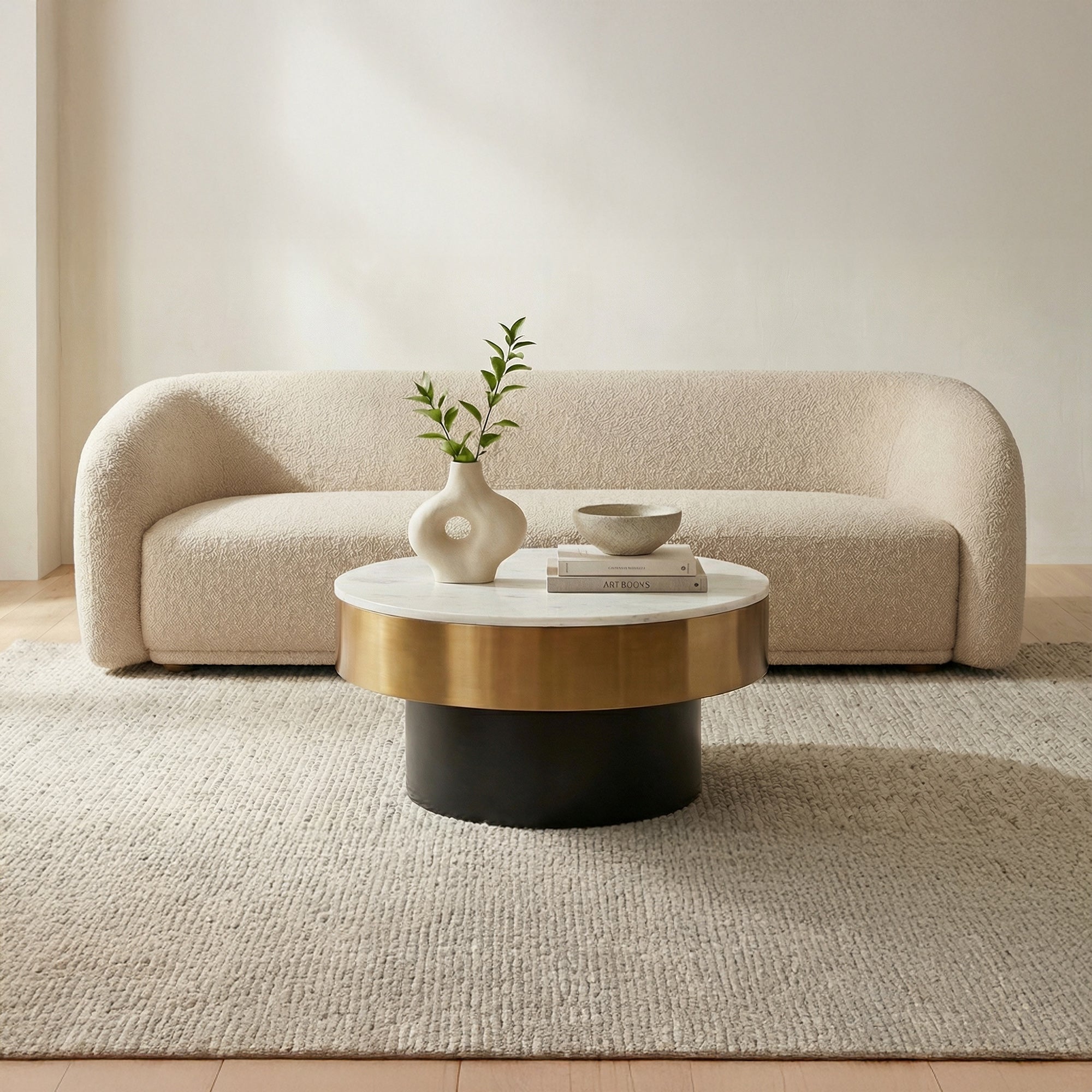 Moe's Home Dado Coffee Table White