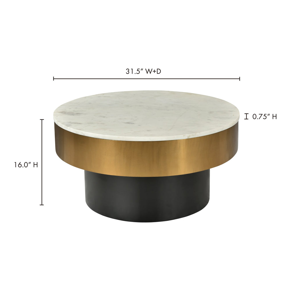 Moe's Home Dado Coffee Table White