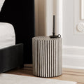 Moe's Home Chameau Side Table Black