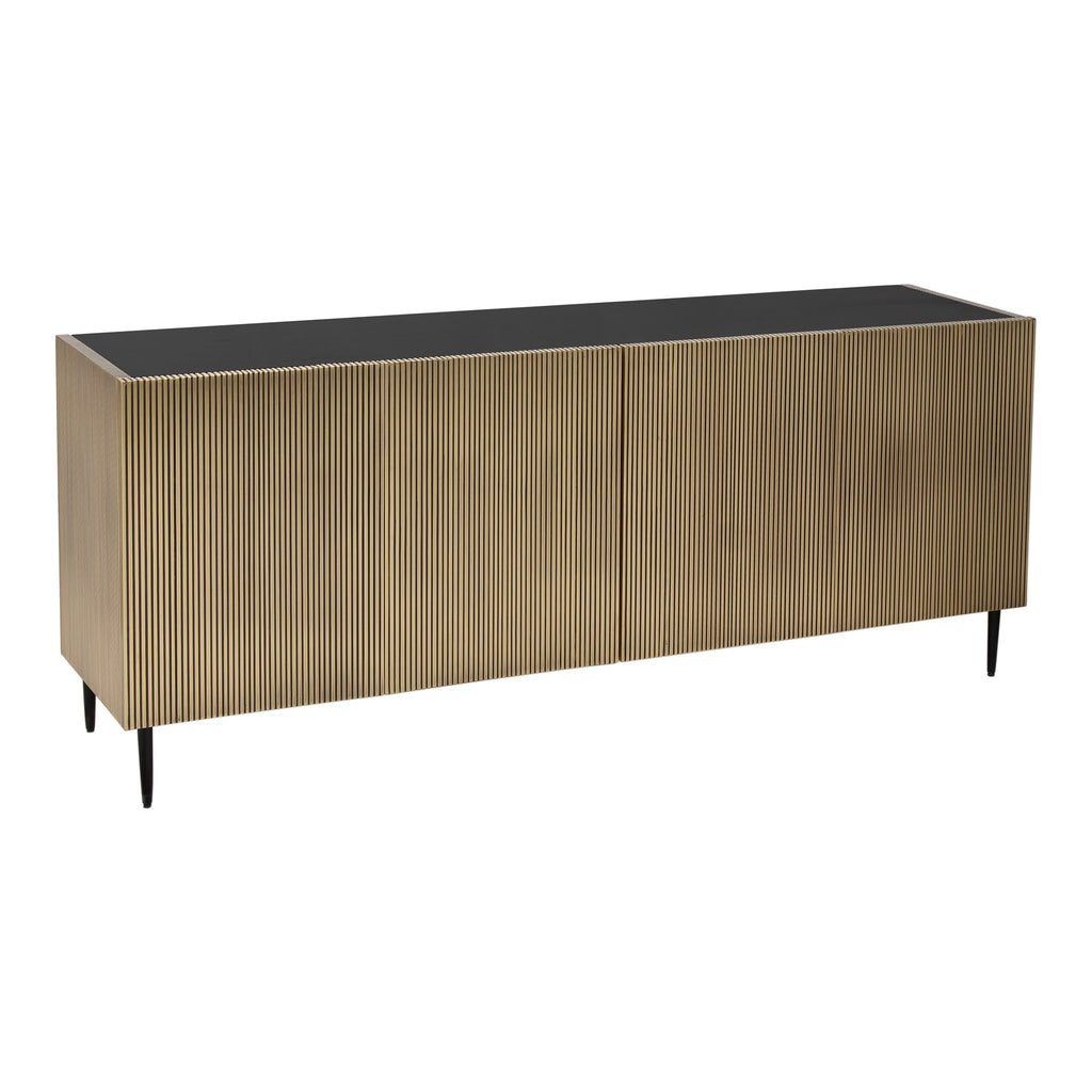 Moe's Home Brogan Sideboard Antique Brass