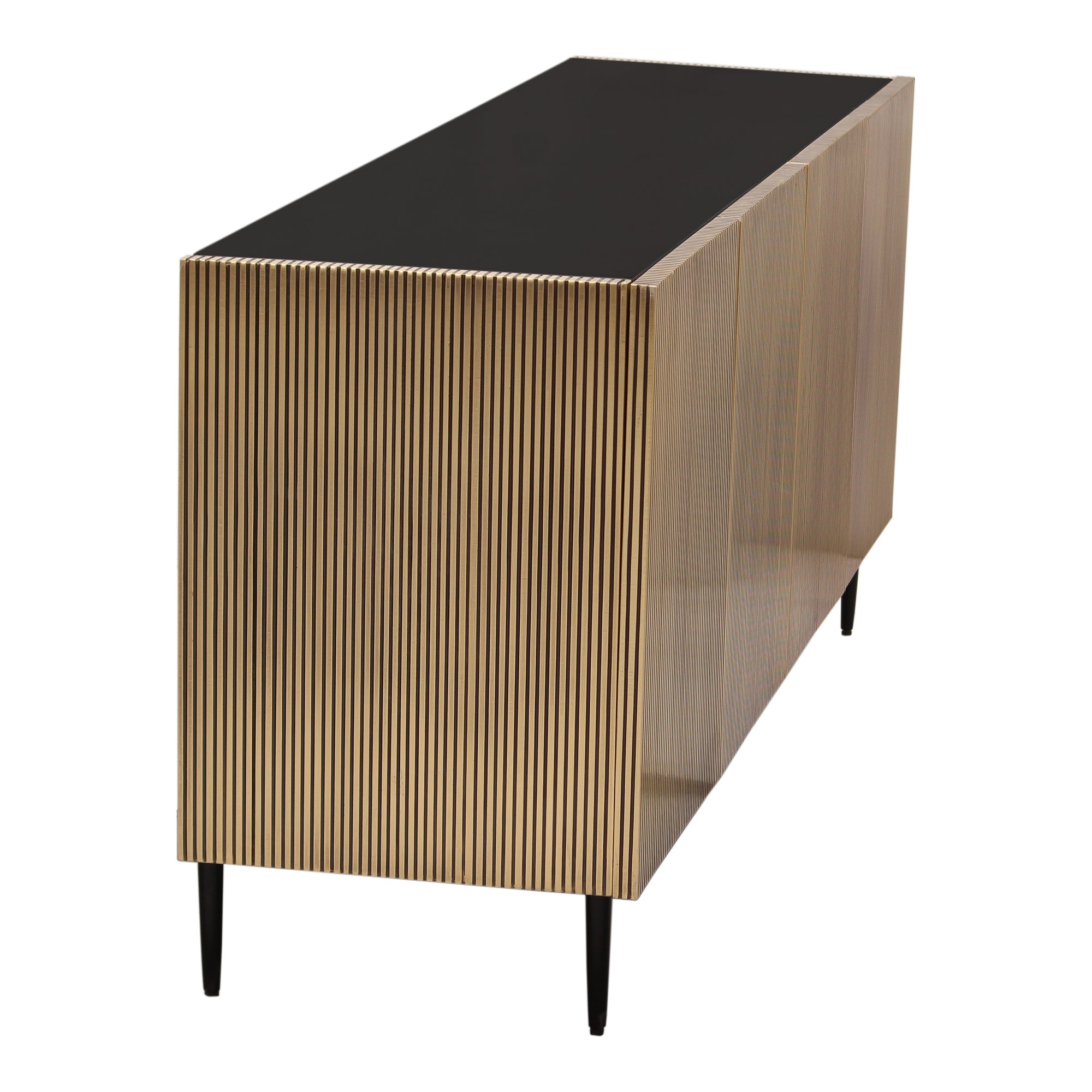 Moe's Home Brogan Sideboard Antique Brass
