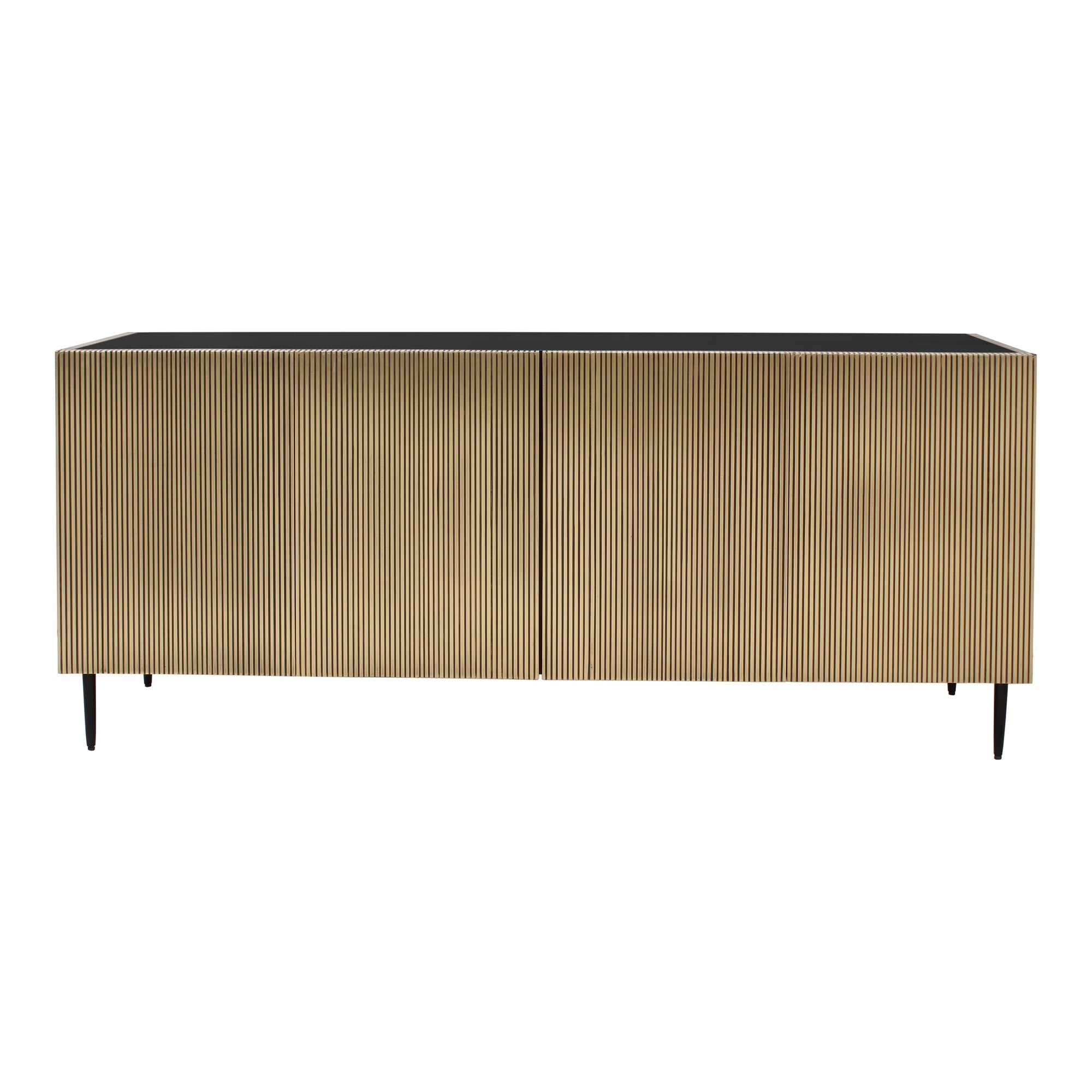 Moe's Home Brogan Sideboard Antique Brass