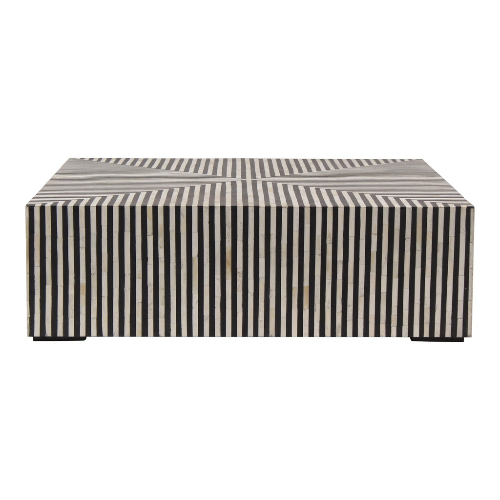 Moe's Home Terning Coffee Table Black and White