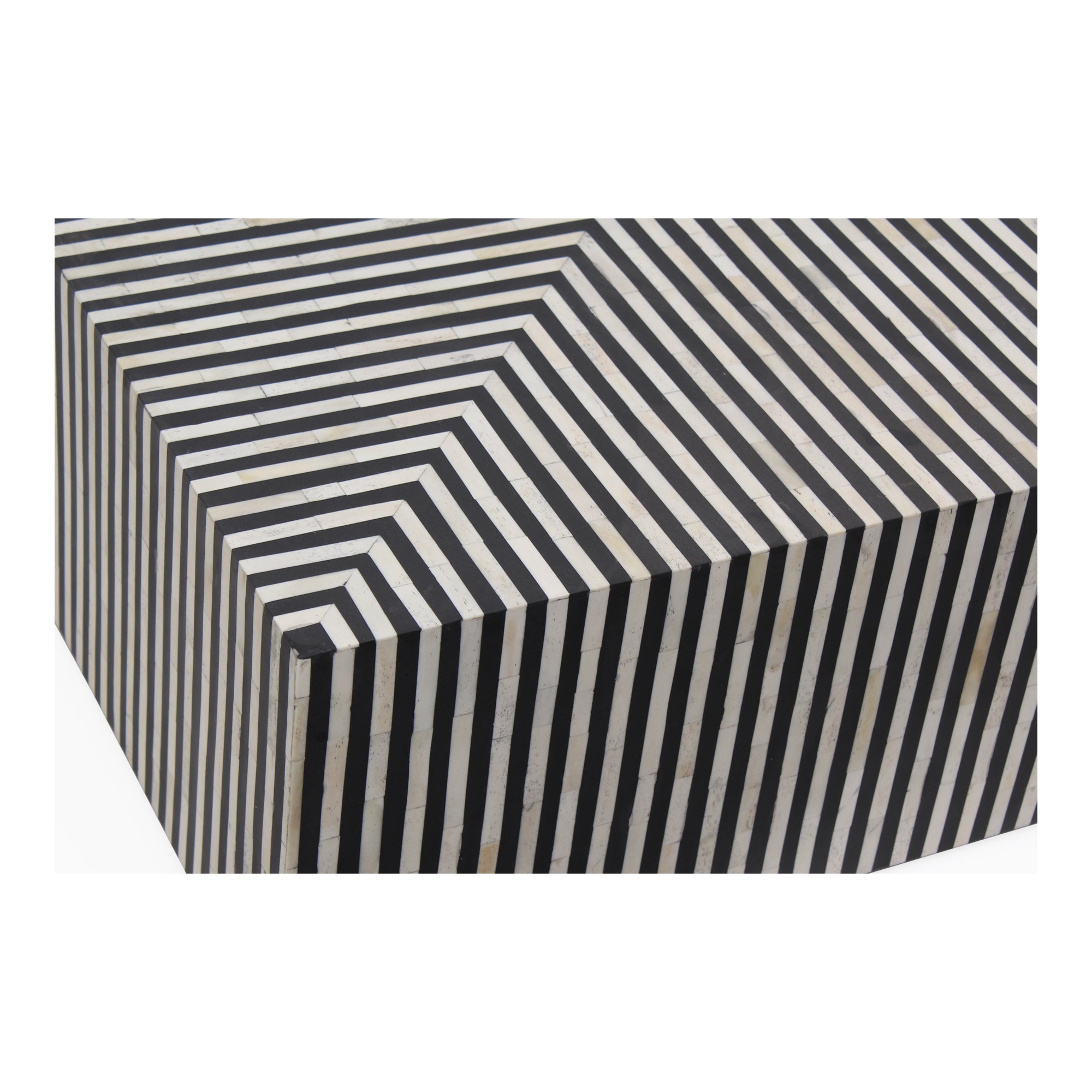 Moe's Home Terning Coffee Table Black and White