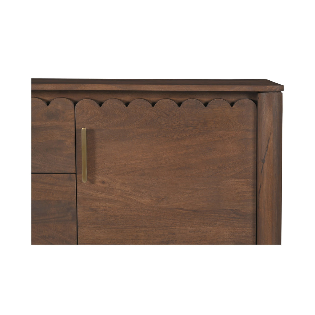 Moe's Home Wiley 3 Drawer Sideboard Vintage